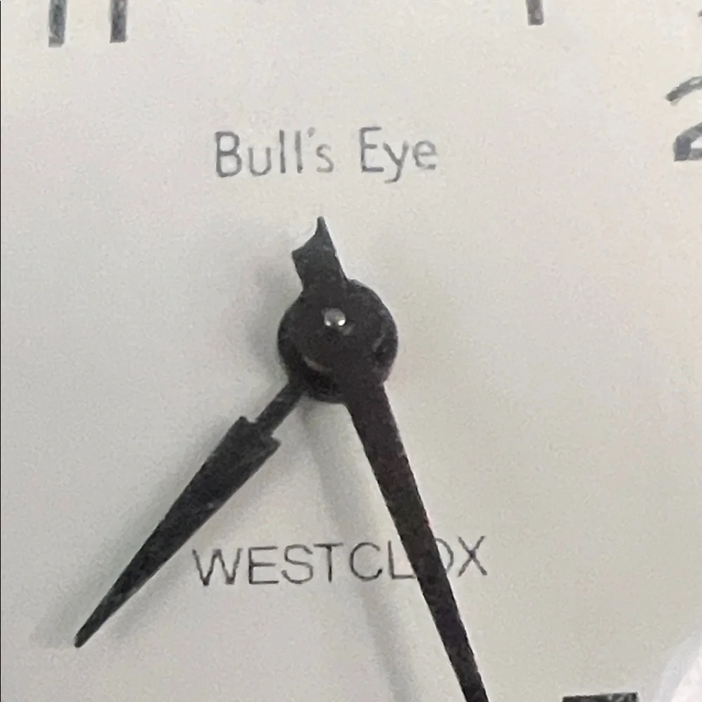 Vintage Westclox Bull's Eye Mechanical Pocket Watch - Working Perfectly